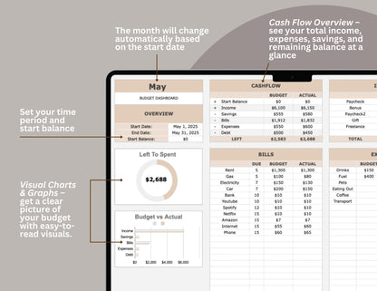 Google Sheets Budget Planner