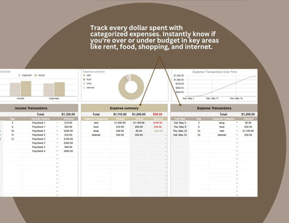 Monthly Income Tracker